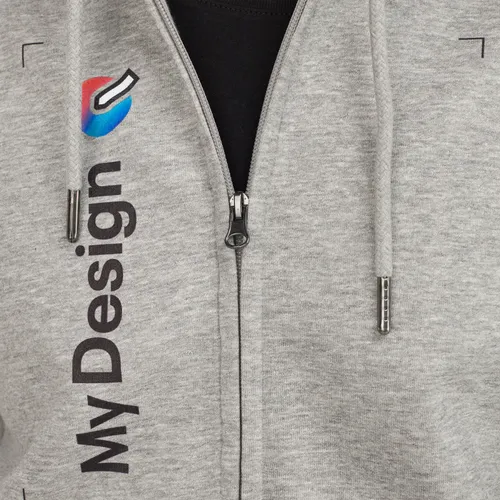 Cremallera tono sobre tono